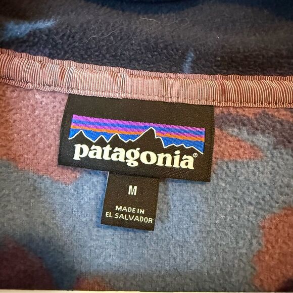 Patagonia Multicolor Camouflage Fleece Pullover - Picture 6 of 8
